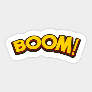 BOOM! Sticker